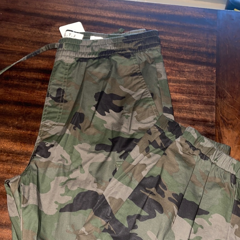 Letter to Juliet camo joggers